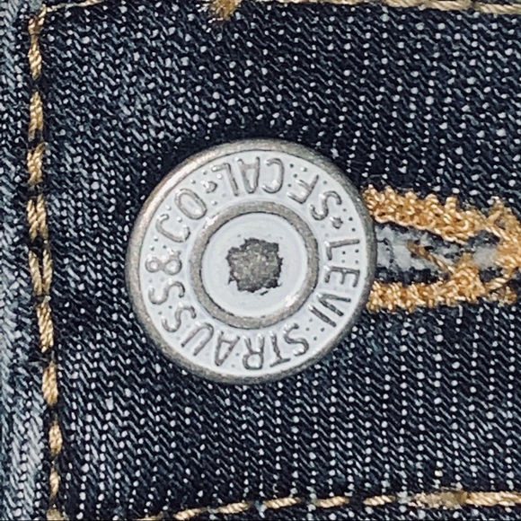 LEVI’S ⭐️ Classic Curve Hugging Denim Mini Skirt - Picture 6 of 8